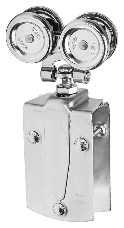 National Hardware N183-905 Box Rail Hanger, 4.51 in L x 8.76 in H Dimensions, Delrin/Steel, Zinc
