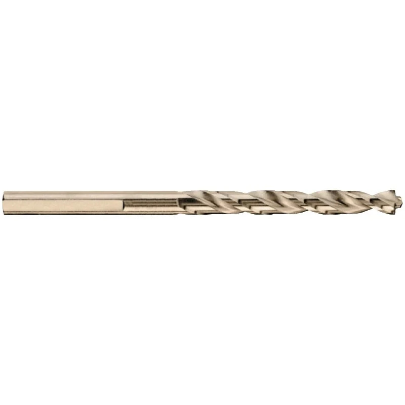 DEWALT DW1908B Drill Bit, 1/8 in Dia, 2-3/4 in OAL, Spiral Flute, Straight Shank, Steel, Pack of 12