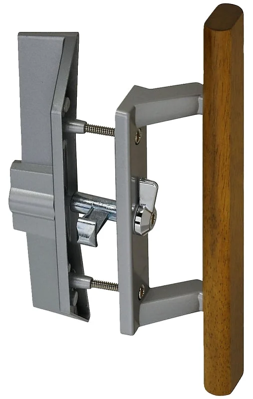 National Hardware V1363 Series N349-209 Patio Lockset, Zinc, Aluminum