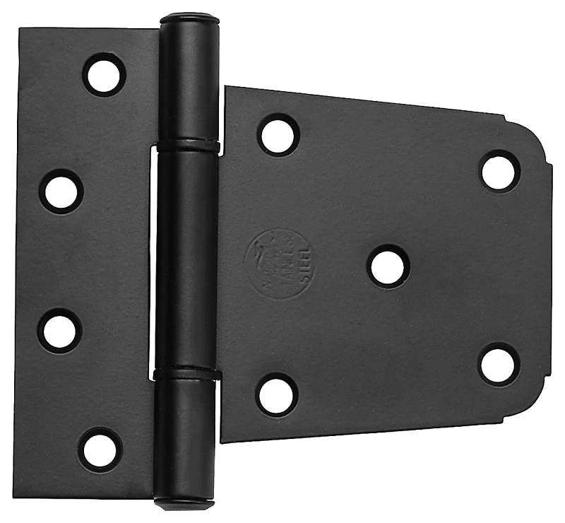 National Hardware N109-021 Gate Hinge, 4-9/32 in W Frame Leaf, 1-9/16 in H Frame Leaf, Stainless Steel, Matte, 48 lb, Pack of 8