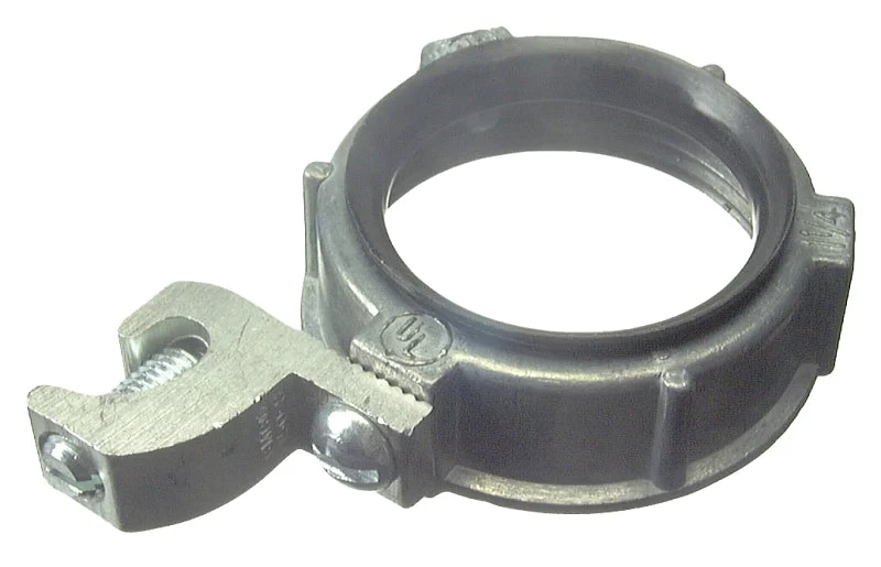 Halex 99524 Rigid Insulated Grounding Bushing, Zinc, 1-1/4 in, 1/BAG