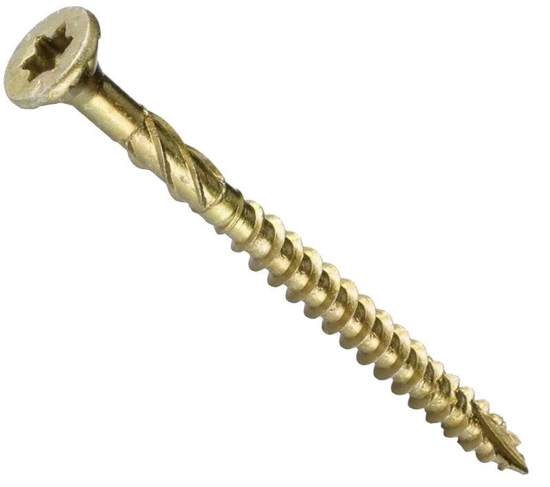 GRK Fasteners R4 01105 Framing Screw, #9 Thread, 3-1/8 in L, Star Drive, Steel, Climatek, 425 PK