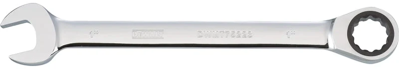 DEWALT DWMT75223OSP Combination Wrench, SAE, 1 in Head, 12-13/16 in L, 12-Point, Steel, Chrome-Plated