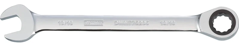 DEWALT DWMT75235OSP Combination Wrench, SAE, 13/16 in Head, 11-7/32 in L, 12-Point, Steel, Chrome-Plated