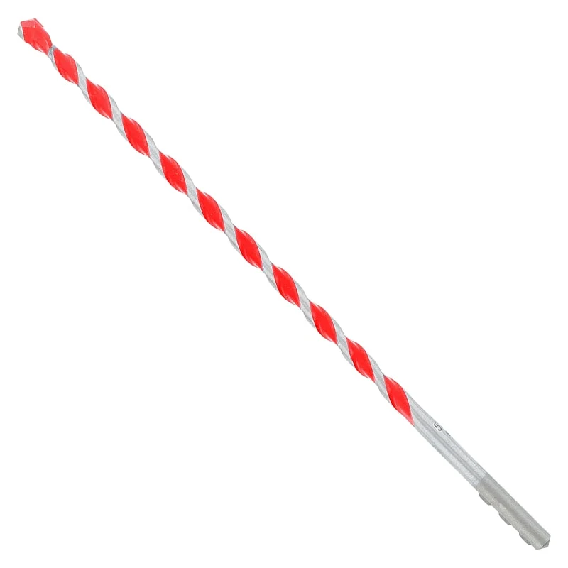 Diablo SPEEDemon DMARG1110 Hammer Drill Bit, 5/16 in Dia, 10 in OAL, Red Granite, Optimized Flute, Hex Shank