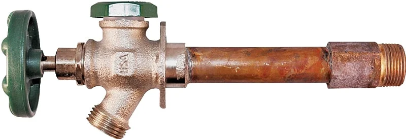 Arrowhead Brass 425-08QTLF/425 Anti-Siphon Frost-Proof Wall Hydrant, 1/2 x 3/4 in Connection, FIP x MIP, Satin