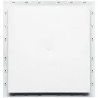Builders Edge 130110005001 Mounting Block, 16-1/2 in L, 15-1/2 in W, Stainless Steel, White