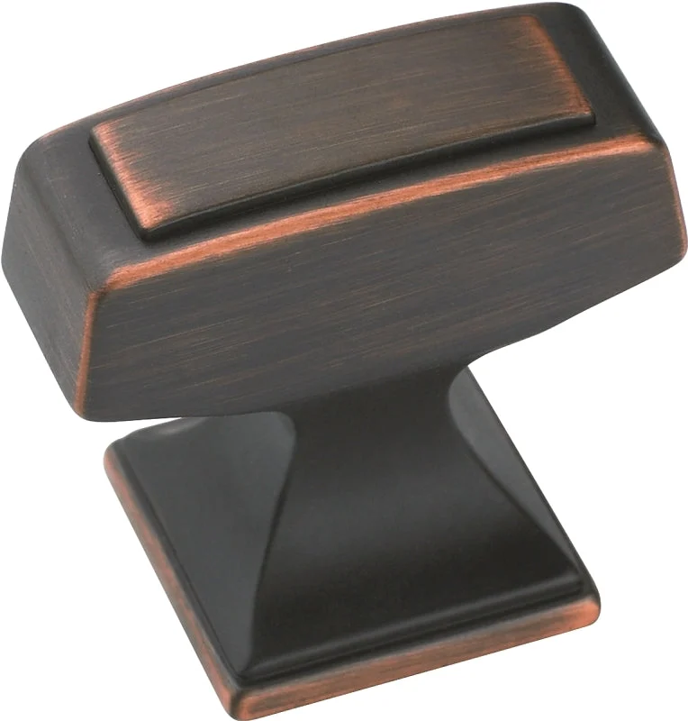 Amerock BP53029ORB Cabinet Knob, 1-3/16 in Projection, Traditional, Zinc