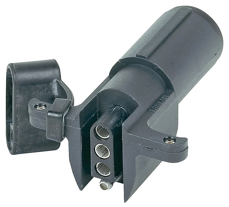 Hopkins 47305 Trailer Adapter, 6-Way, 6-Pole, Plastic Housing Material