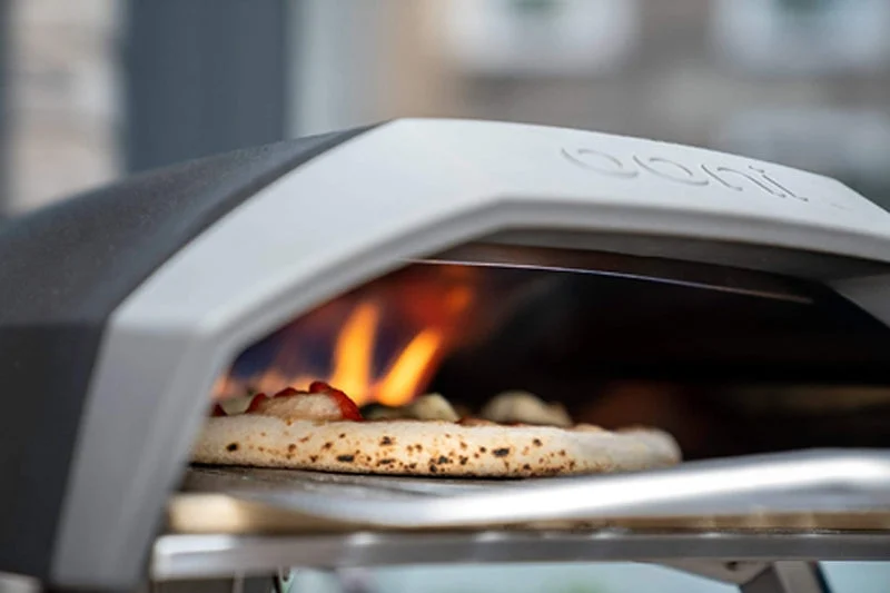 Ooni Koda Series UU-P06A00 Pizza Oven, 15.55 in W, 23.3 in D, 11-3/4 in H, Propane, 13,648 Btu, Carbon Steel