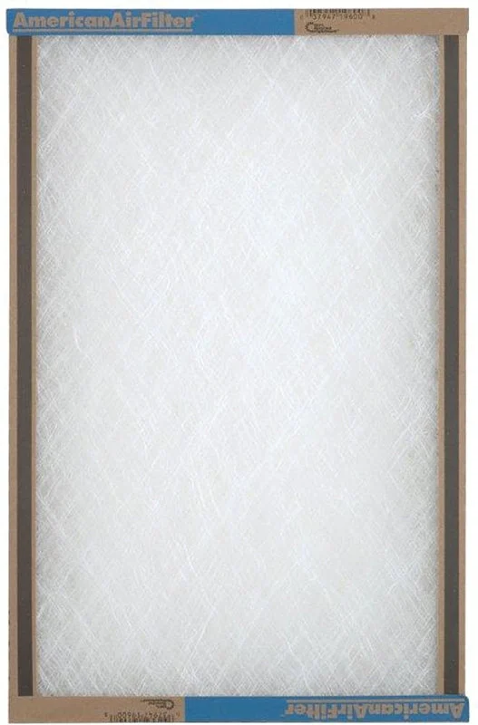 AAF 220-800-051 Air Filter, Disposable, 1 in Thick, 25 in L, 20 in W, Chipboard Frame, Pack of 12