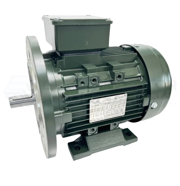 1/4HP Worldwide 1800RPM 63 Frame B35 IP55 3PH Aluminum IEC Motor IEC14-18-63-FF