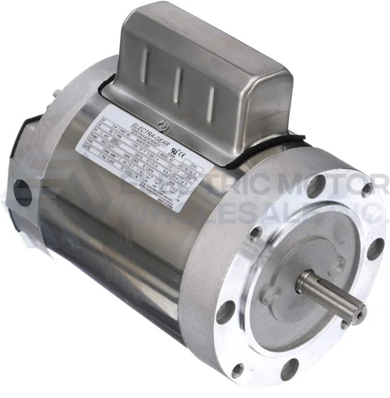 1HP LEESON 1725RPM 56C TENV 1PH BOAT HOIST MOTOR 117497.00