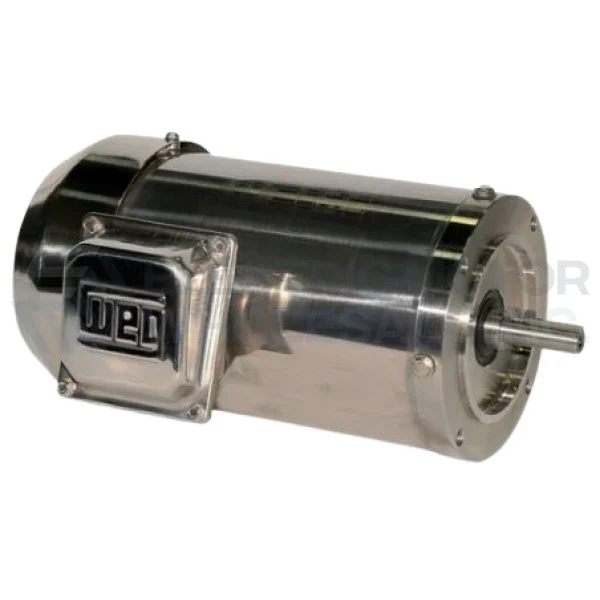 1.5HP WEG 3440RPM 143TC TEFC IP56 3PH SHARK WASHDOWN MOTOR 00156ET3ESS143TCFL