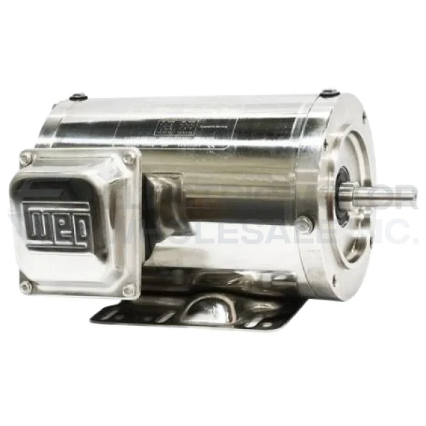 1/2HP WEG 3425RPM 56C TENV IP56 3PH SHARK WASHDOWN MOTOR .5036EP3ESS56C