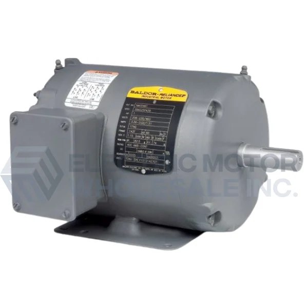 1.5HP BALDOR 1750RPM 145T TEAO 3PH HVAC MOTOR AOM3554T