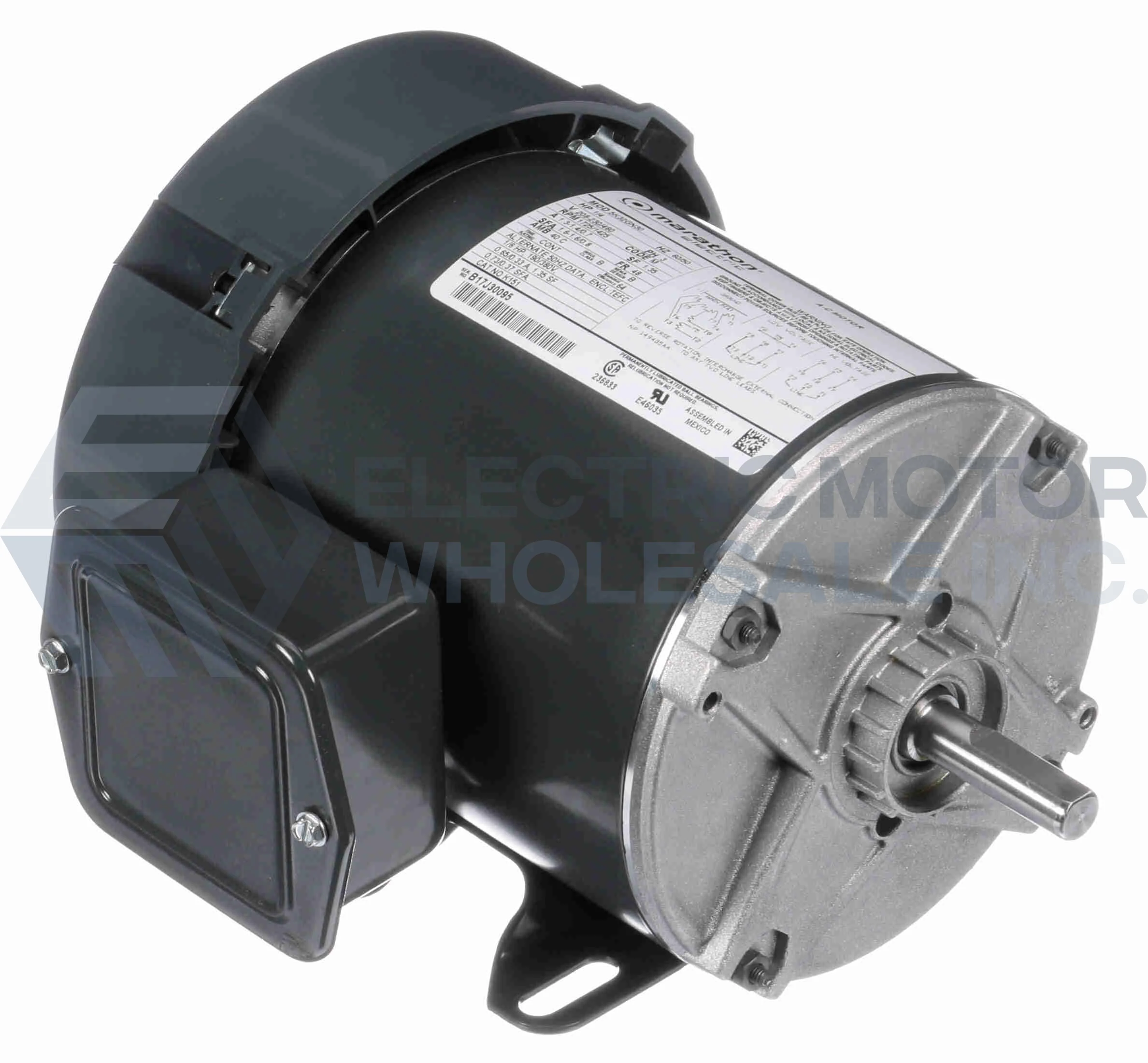 1/4HP MARATHON 1725RPM 48 TEFC 3PH XRI MOTOR K151