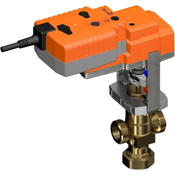 Belimo Globe Valve G1-1/8 15mm Stroke Kvs1.6 24VAC/DC Fail-Safe 150s 0-10V 1000N IP54 H413B/NVK24A-SZ-TPC