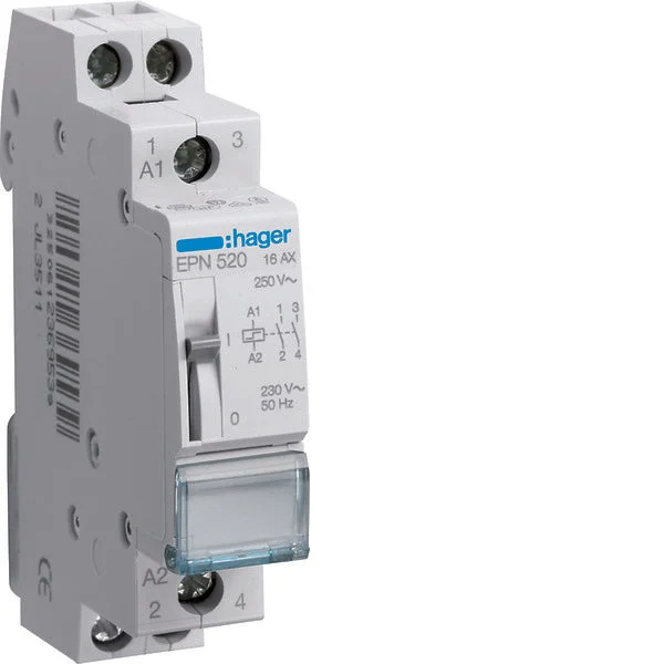 Hager EPN Bistable Relay - EPN520