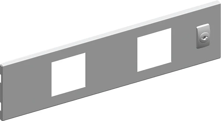 ABB Compartment Door For Panel Meters 96x96 RAL7035 Height 150mm RT1506 - 2CPX066447R9999
