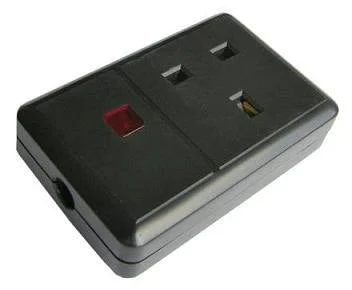 Ratio Electric UK Coupler 13A Black - 70390