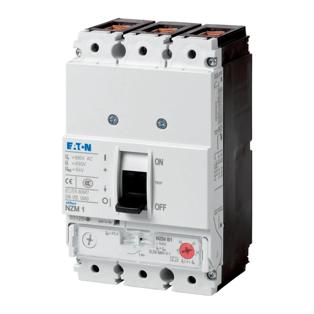 Eaton NZMC1-S50 Circuit-Breaker 3P 50A 36kA IEC Compliant - 271404