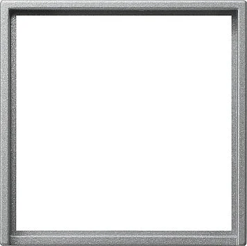Gira Adapter Frame Square 50x50mm System 55 Aluminum - 028226