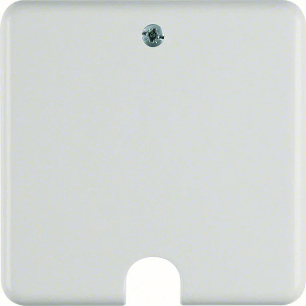 Hager Berker Electric Range Connector Box In-Wall Mount Polar White - 447709