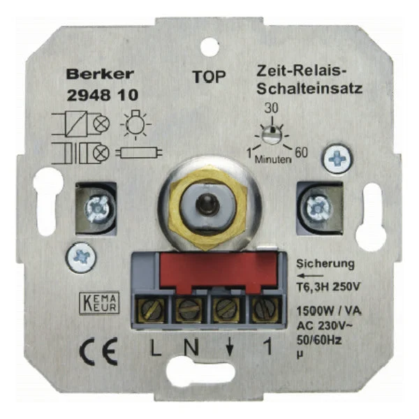Hager Berker Timer Relay Switch Element House Electronics - 294810