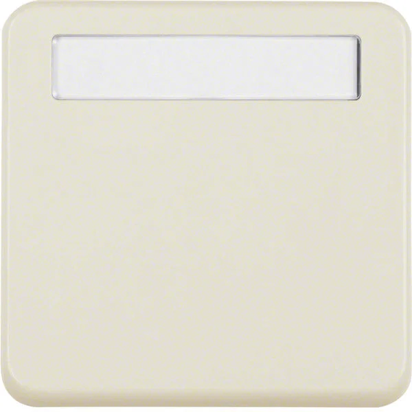 Hager Berker Intermediate Ring With Hinged Cover And Text Field IP44 - 102250