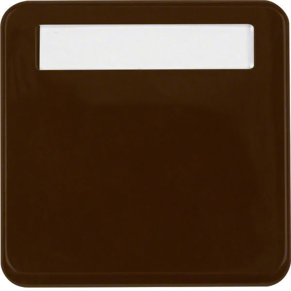 Hager Berker Intermediate Ring With Hinged Cover And Text Field IP44 - 102251