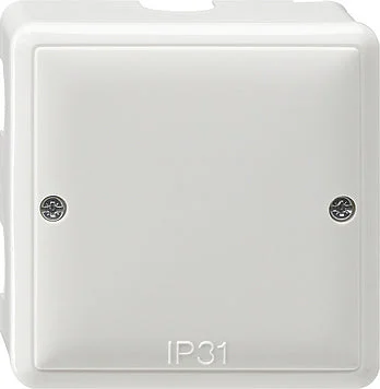 Gira Junction Box IP31 System 55 Pure White - 007003