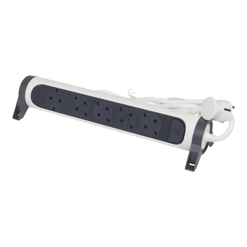 Legrand Premium 5-Plug Socket With 5m Cord - 694542
