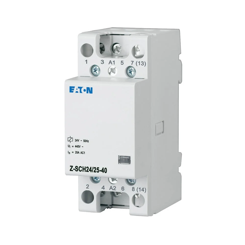 Eaton Installation Contactor 24VAC 50Hz 25A 4NO 2HP Z-SCH24/25-40 - 248851