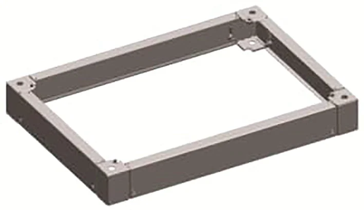 ABB RSR34 Steel Plinth 100mm RAL7005 - 2CPX045892R9999