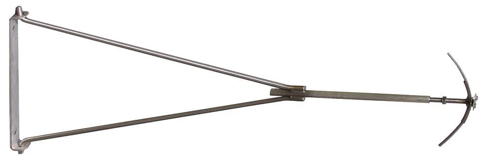 Adjustable Eaves Support For Rd 7-10mm StSt 1.25-1.55m By Dehn - 239009