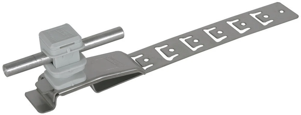 Dehn Roof Conductor Holder Unisnap Stainless Steel Plastic H16mm Rd 8mm - 204089