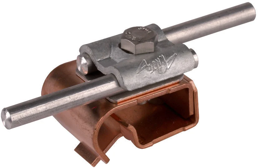 Dehn Bimetallic Gutter Clamp With Double Cleat Cu-St/Tzn - 339157