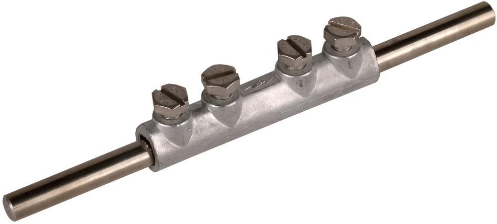 Dehn ZDC Connecting Sleeve For Rd 8mm With 4 Screws M6x10mm - 385203
