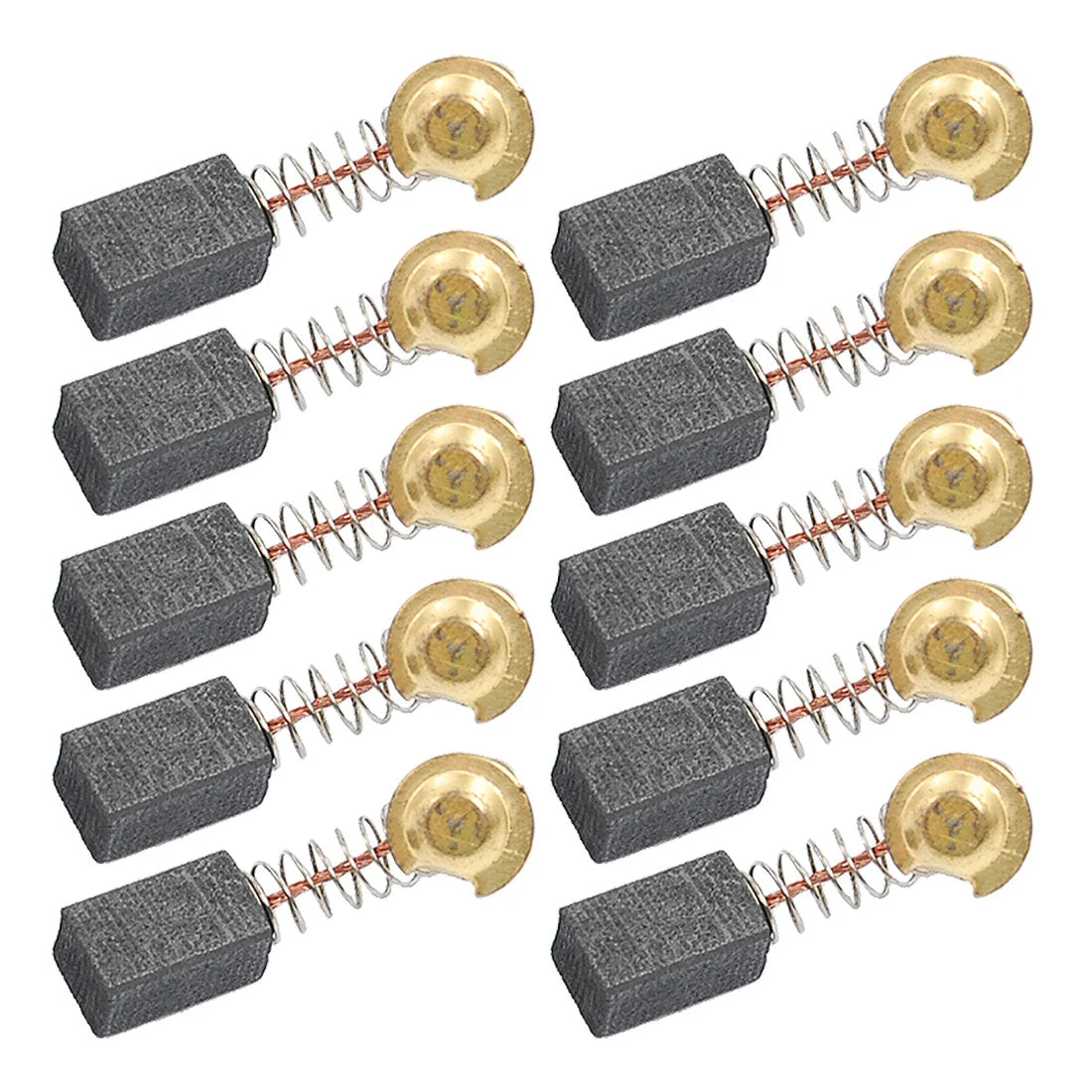 5 Pairs Replacement 6.5 x 7.5 x 12.5mm Motor Carbon Brushes for Power Tool