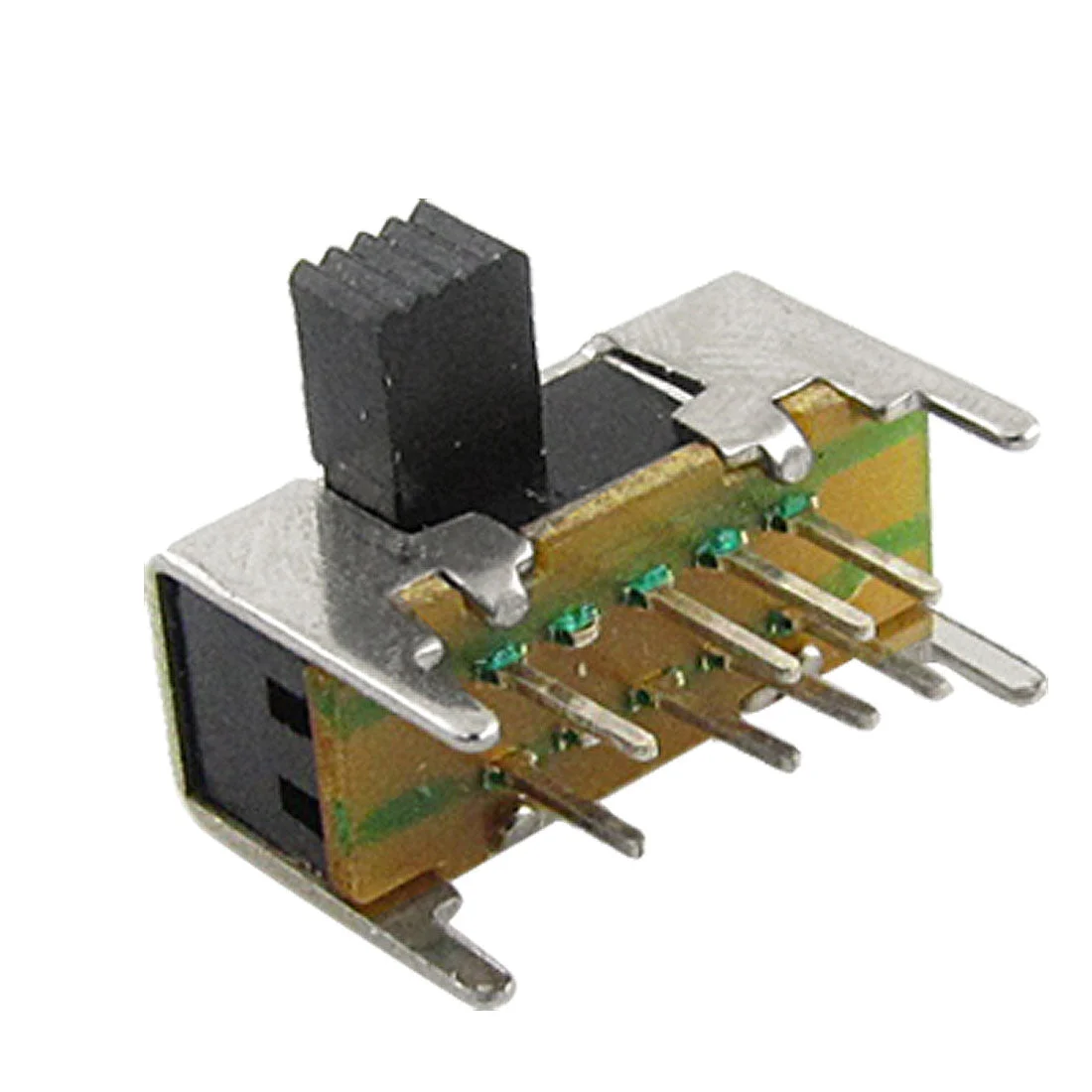 Uxcell 10 Pcs x Panel PCB 8 Pin 3 Position 2P3T DP3T Slide Switch Side Knob 0.5A 50V DC