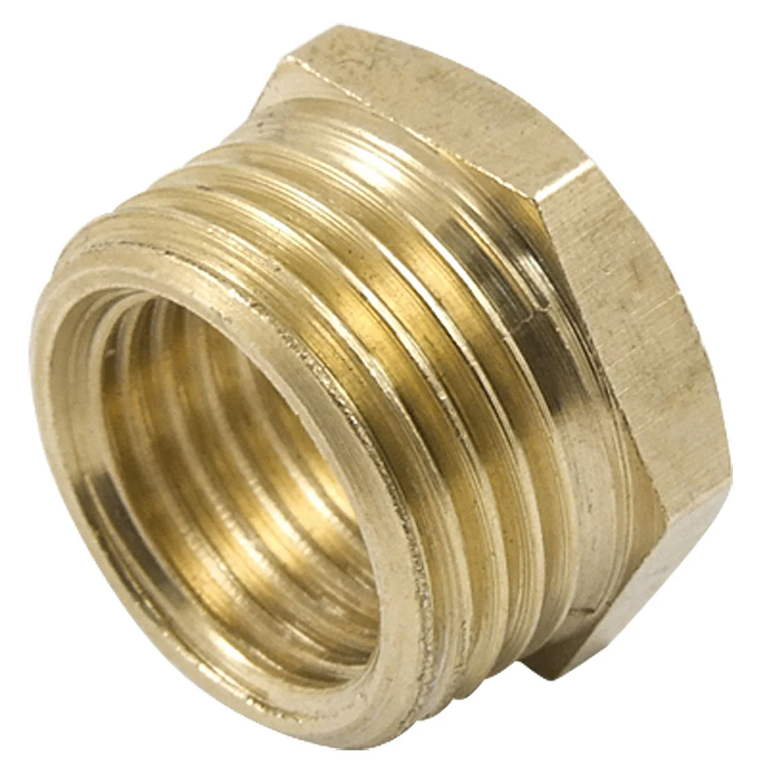5/8" x 15/32" Thread Hex Bushing Pipe Reducer Connector