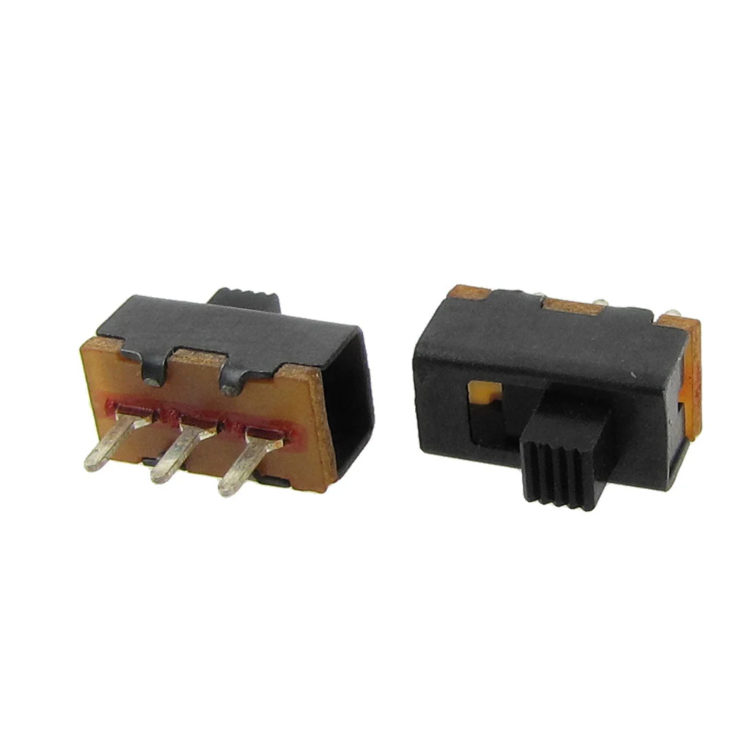 Uxcell 50 Pcs 3mm High Knob 2 Position 1P2T SPDT Vertical Slide Switch 0.5A 50V DC