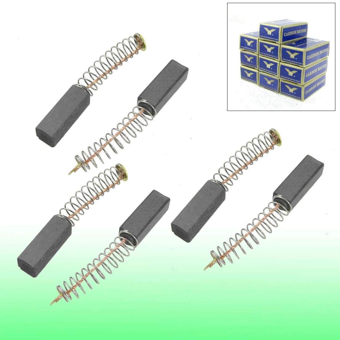 17 mm x 6 mm x 6 mm Generic Electric Motor Power Tool Part Carbon Brush 10 Pairs