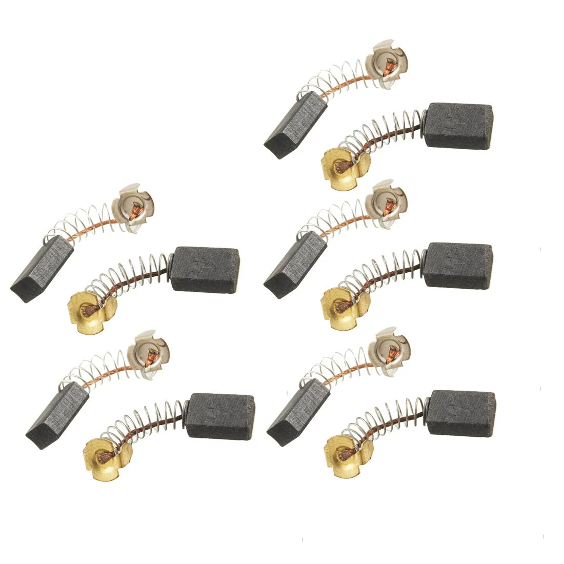 5 Pairs Pcs 15mm x 10mm x 6mm Motor Carbon Brushes for Power Tool