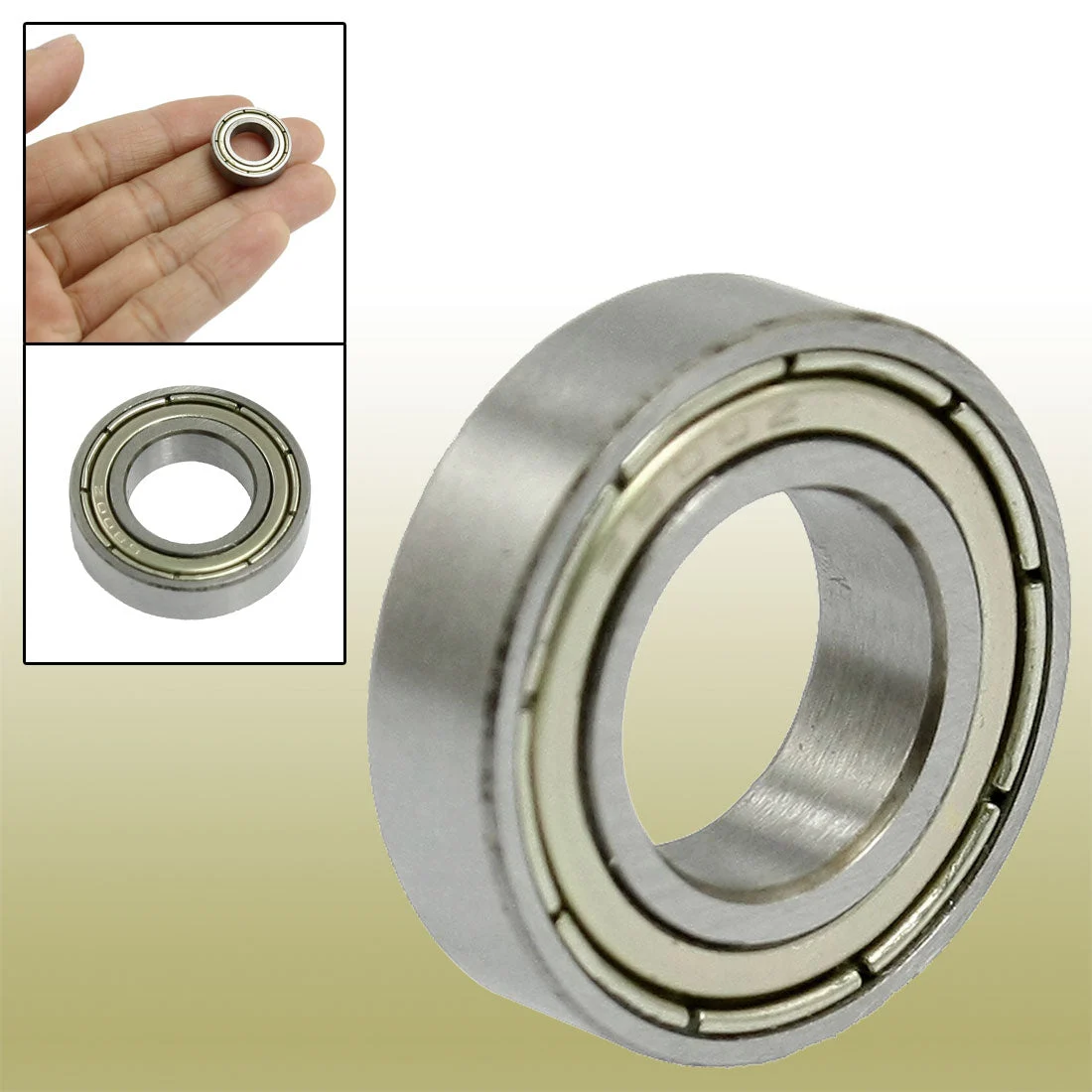 10mm Inner Diameter Shielded Deep Groove 6800Z Ball Wheel Bearing