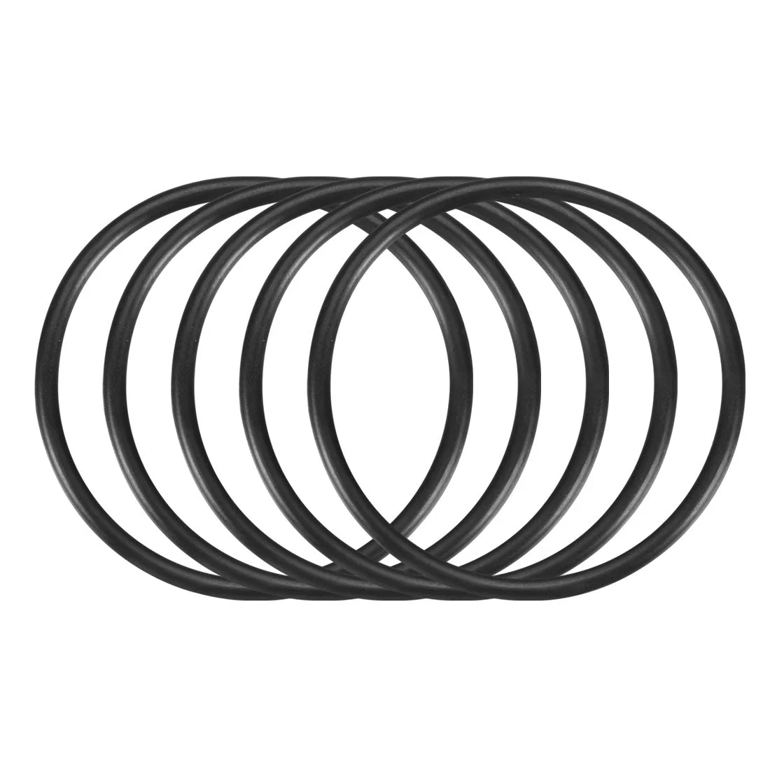 10 Pcs 3mm x 54mm Rubber Sealing Oil Filter O Rings Gasket Black