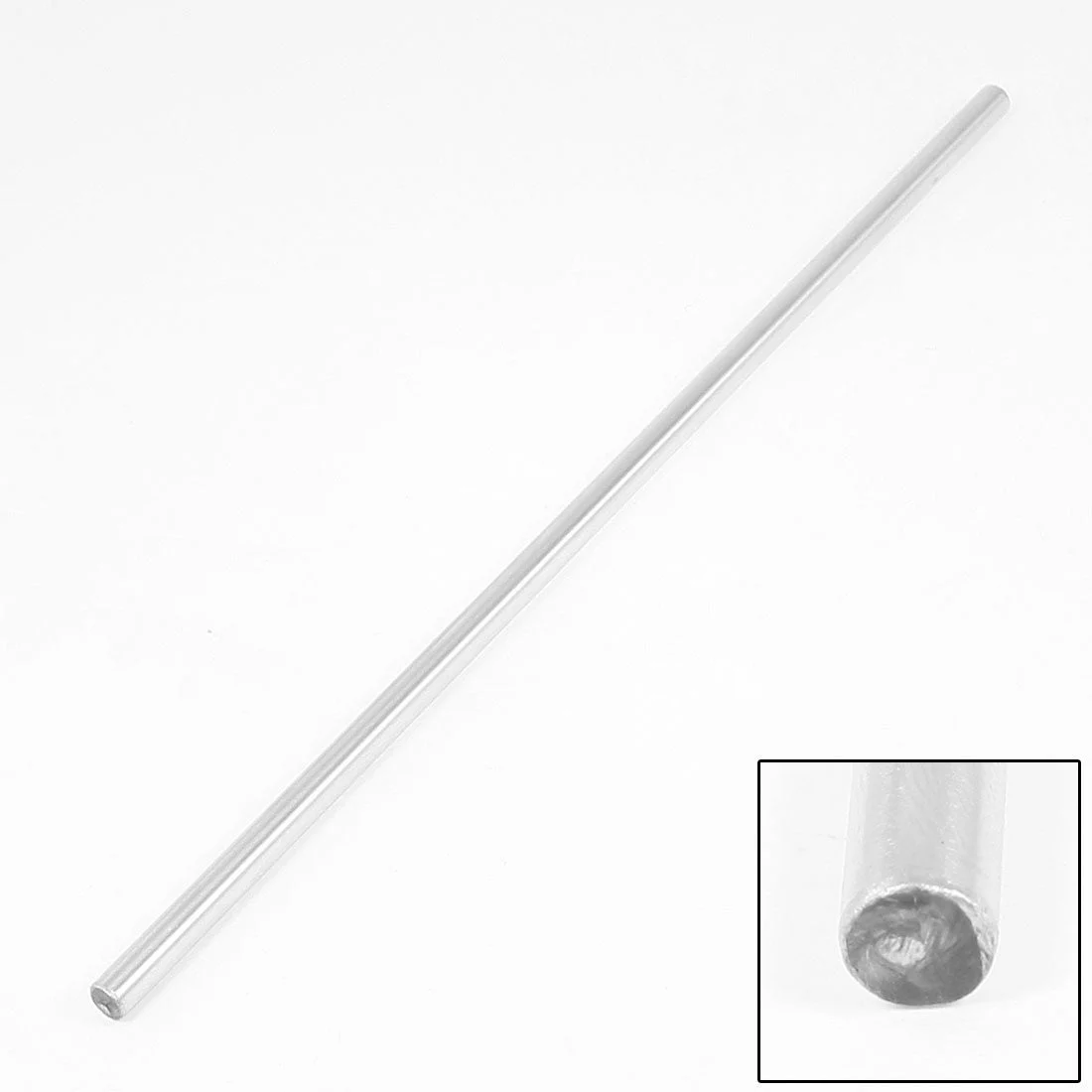 15/64" x 9" Stainless Steel Round Bar Stock Rod Silver Tone