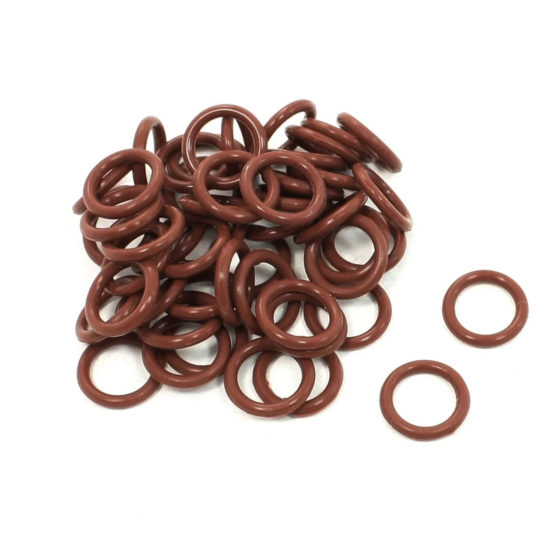 50 Pcs 13mm x 9mm x 2mm Rubber Oil Sealing O Rings for Mechanical