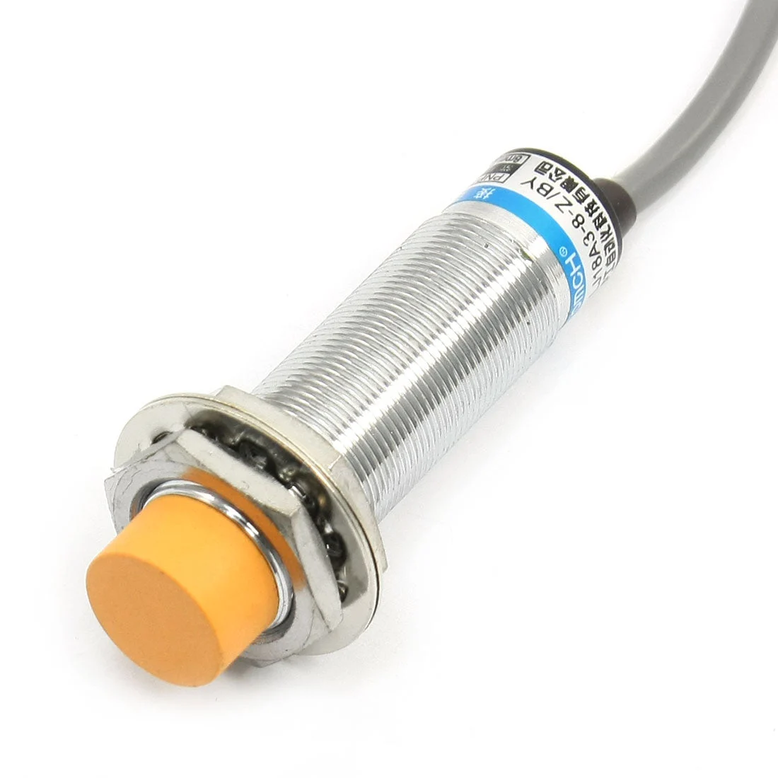 LJ18A3-8-Z/BY 3-Wire Type DC 6-36V 300mA 8mm Detection PNP NO Inductive Proximity Sensor Switch